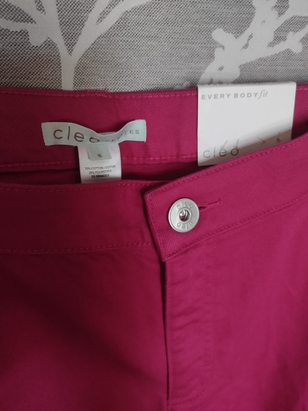 cleo Women’s Raspberry Straight Leg Pants - Picture 4 of 9